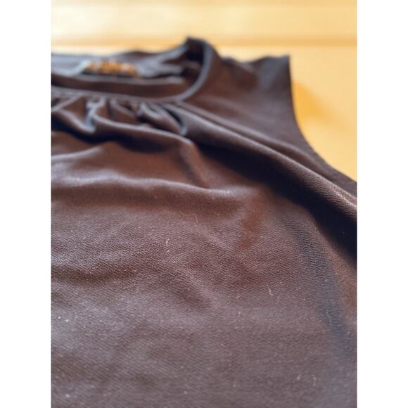 Banana Republic Women's Size S Basic Black Solid Polyester High Neck Regular - Picture 2 of 6